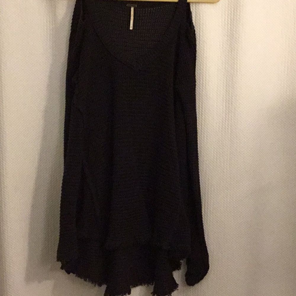 Free People distressed sweater